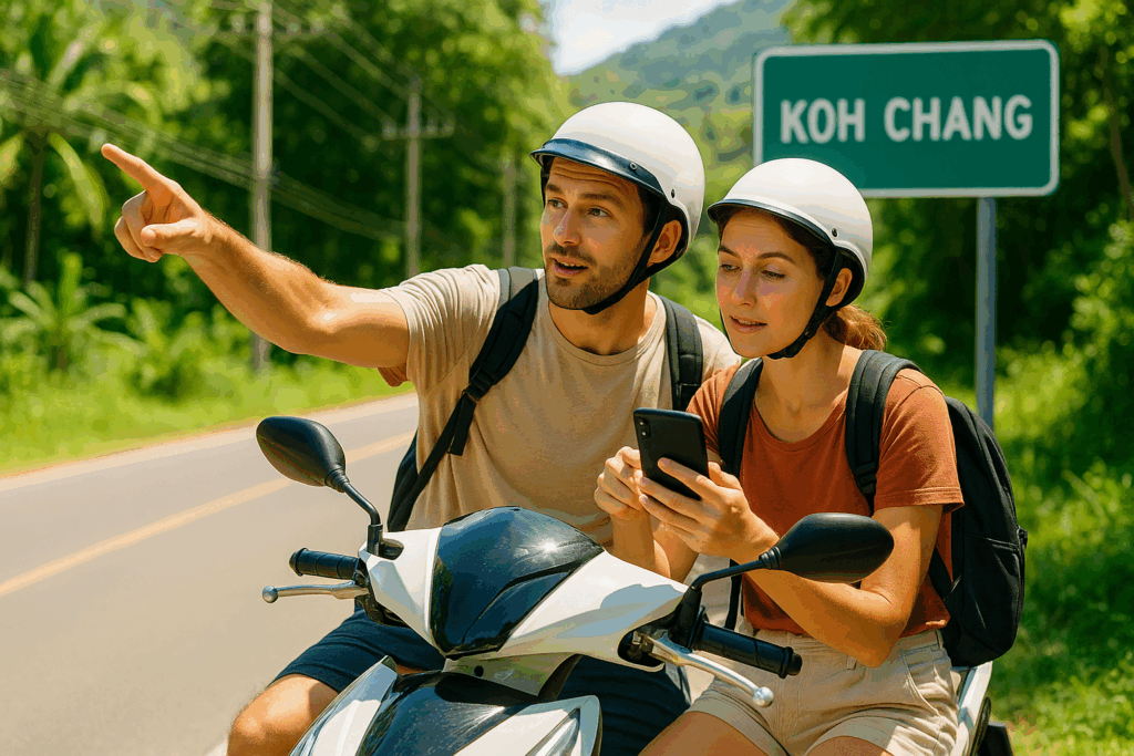 koh chang map karte online