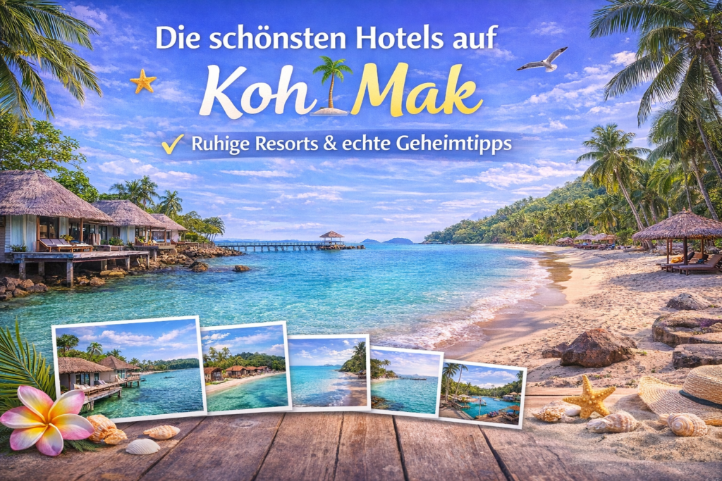 schönsten hotels unterkünfte resorts koh mak